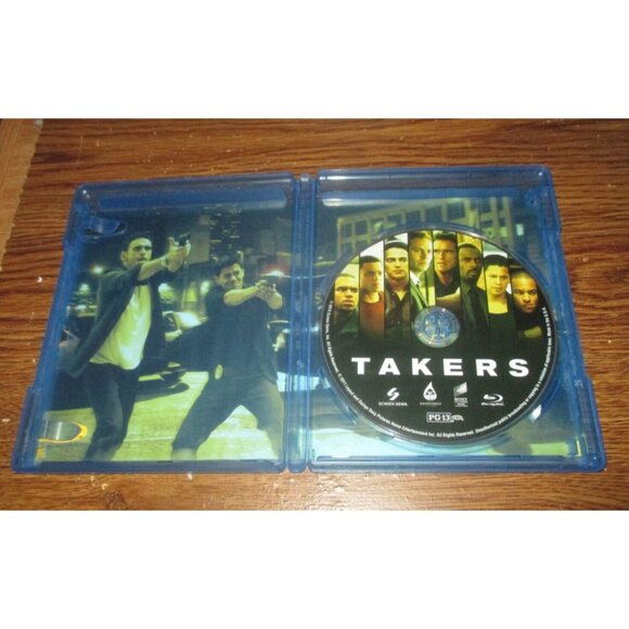 Takers (Blu-ray Disc, 2011, Canadian) Matt Dillon Paul Walker Idris Elba - Picture 2 of 3
